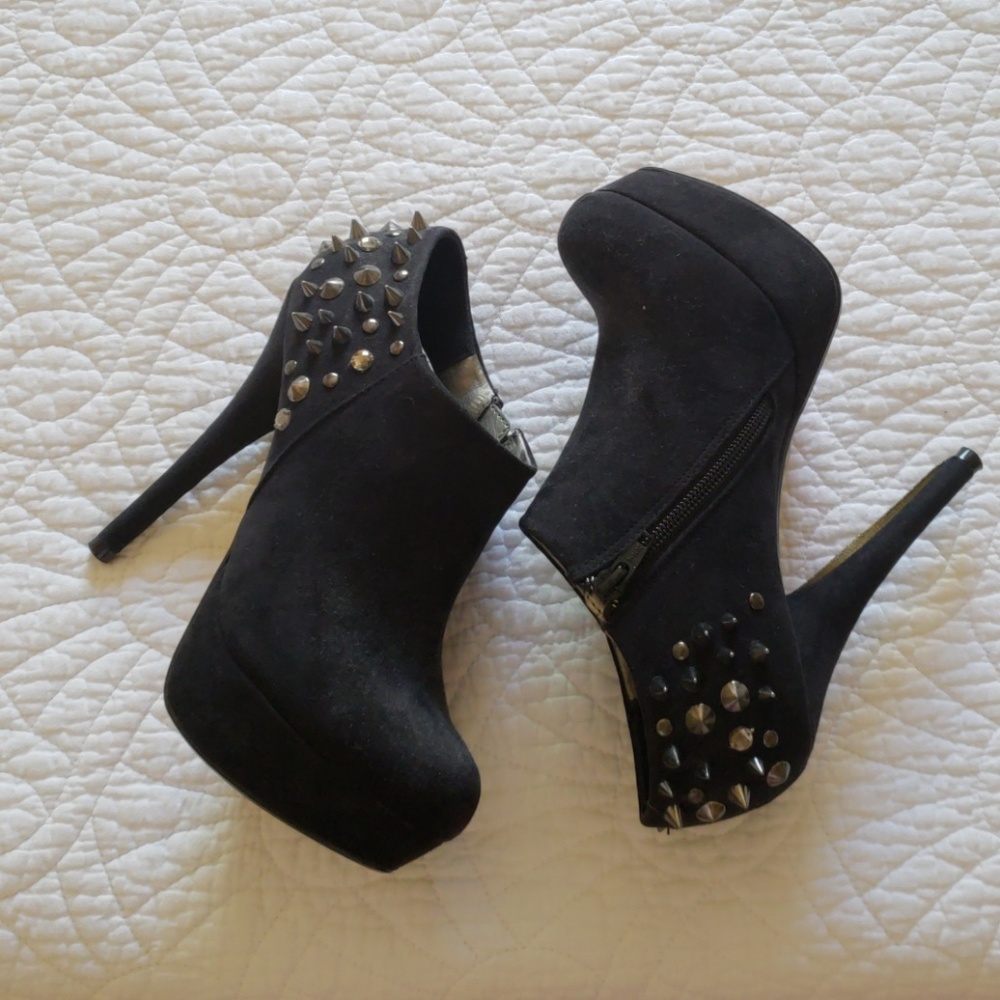 Black high heels